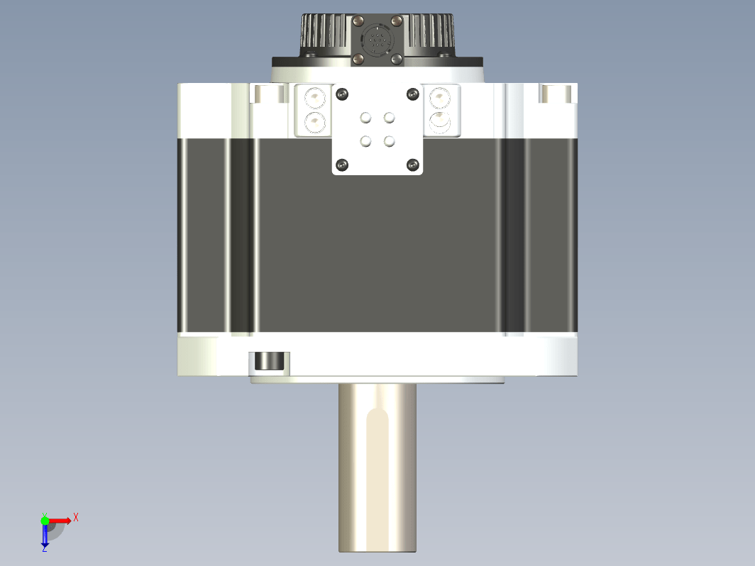 电机装配图-SV-X3MM400A-N2LA-4KW