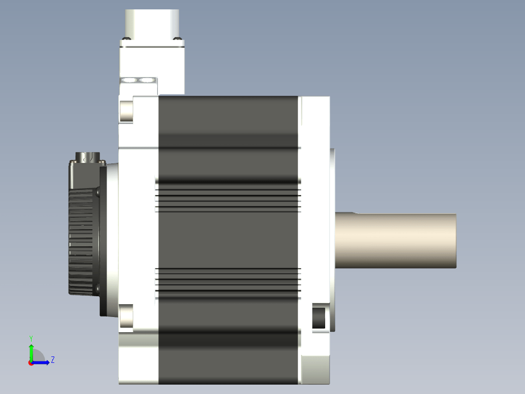 电机装配图-SV-X3MM400A-N2LA-4KW