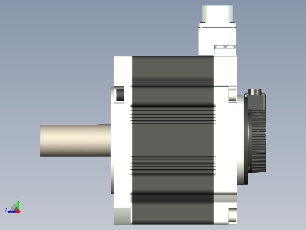 电机装配图-SV-X3MM400A-N2LA-4KW