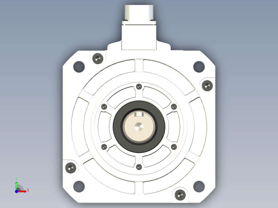 电机装配图-SV-X3MM400A-N2LA-4KW