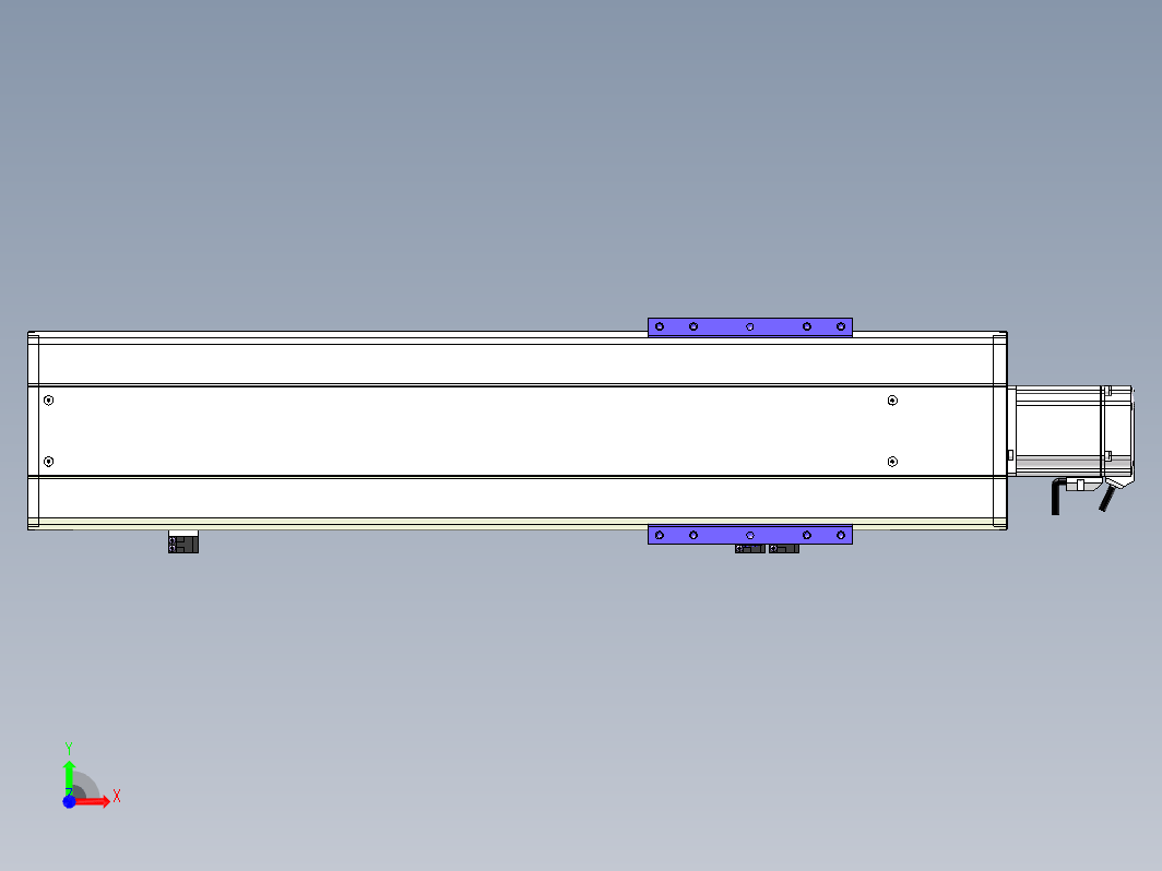 XJ175BS-L500 单轴丝杆滑台 电动线性模组XJ175BS-L500-R3-P750W