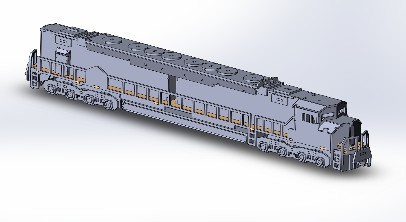 轨道火车模型