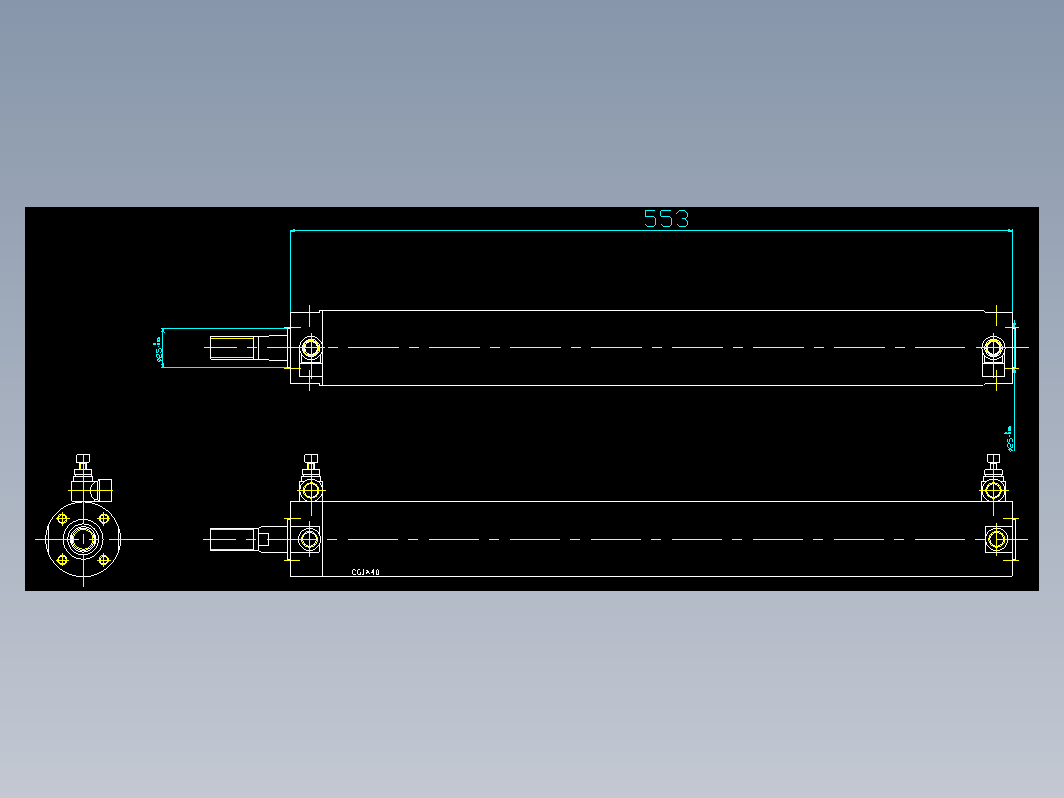 气缸 CG1-40