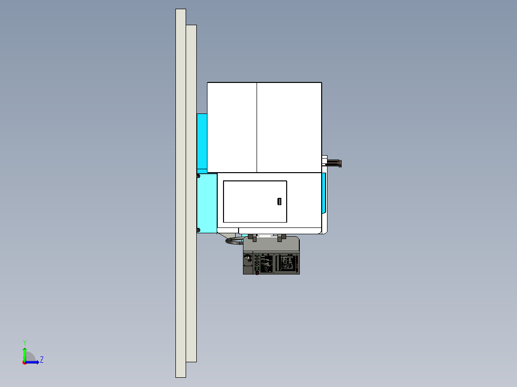 CNC加工中心模型 mazak vtc 20b