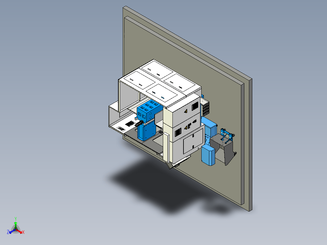 CNC加工中心模型 mazak vtc 20b