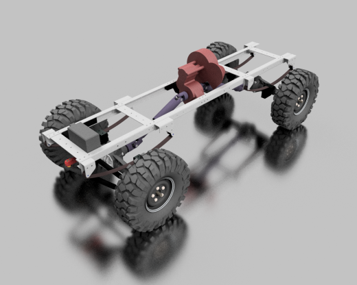 RC 1比10 Car frame遥控车底盘缩略图