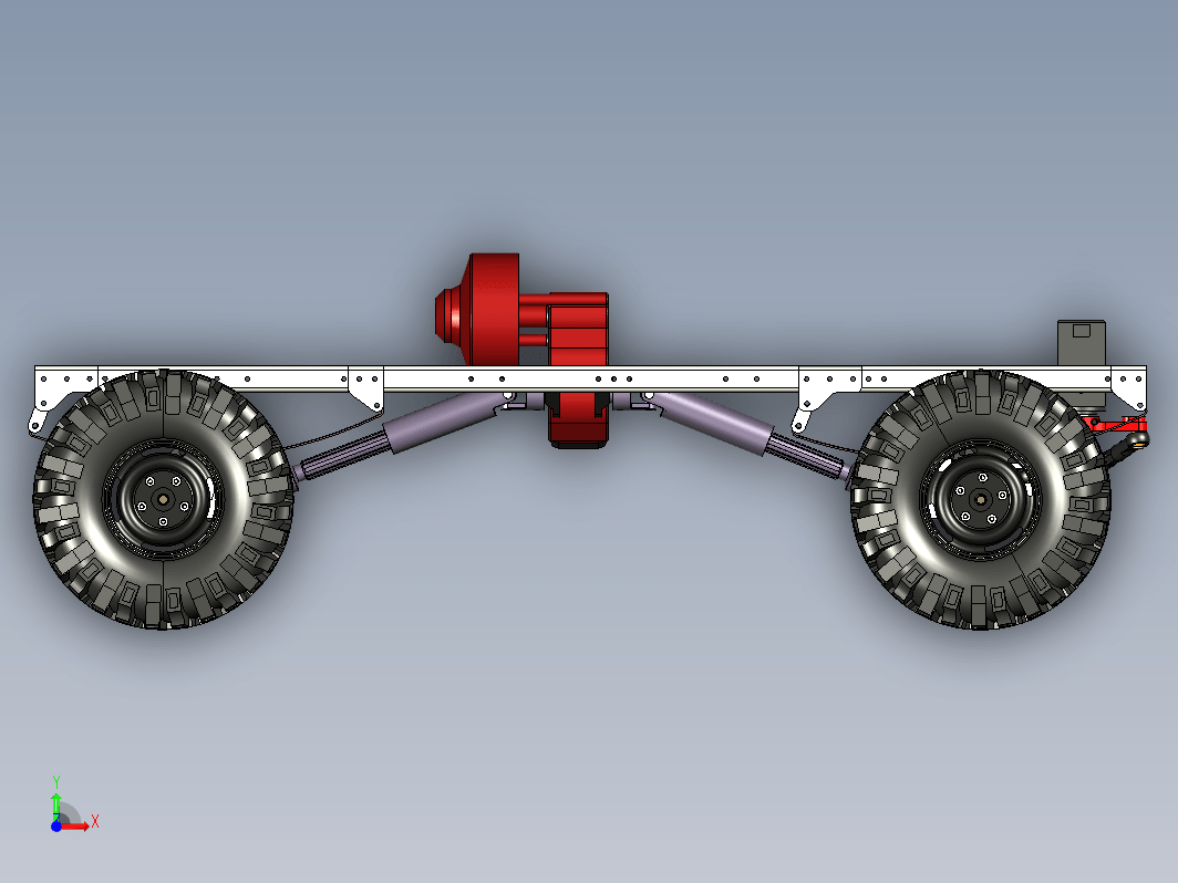 RC 1比10 Car frame遥控车底盘