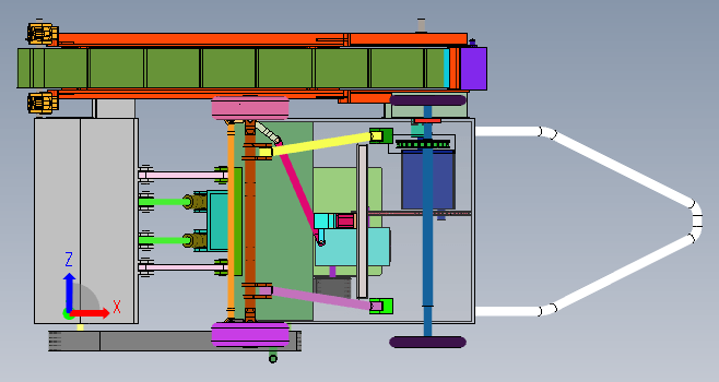 小型除雪机三维SW+CAD+说明书