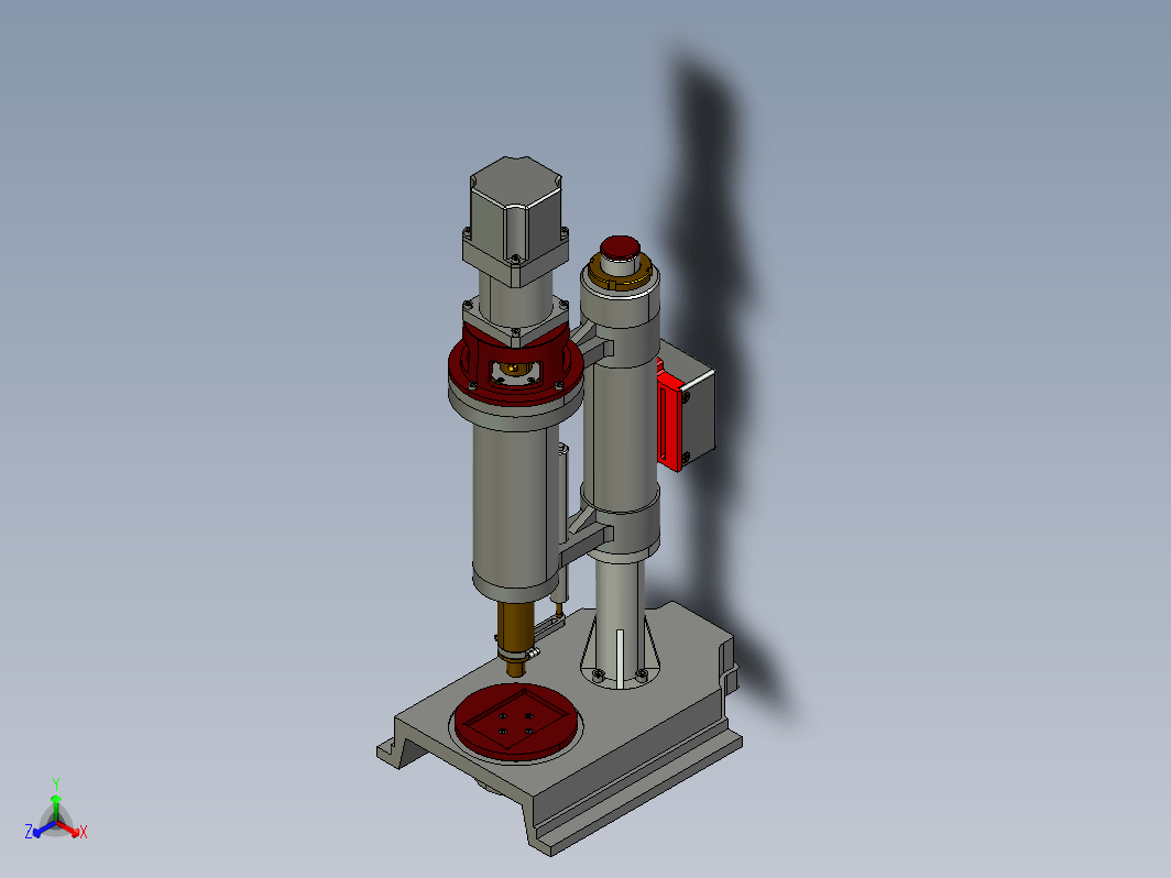 JX0228 伺服阀喷嘴压装机的设计