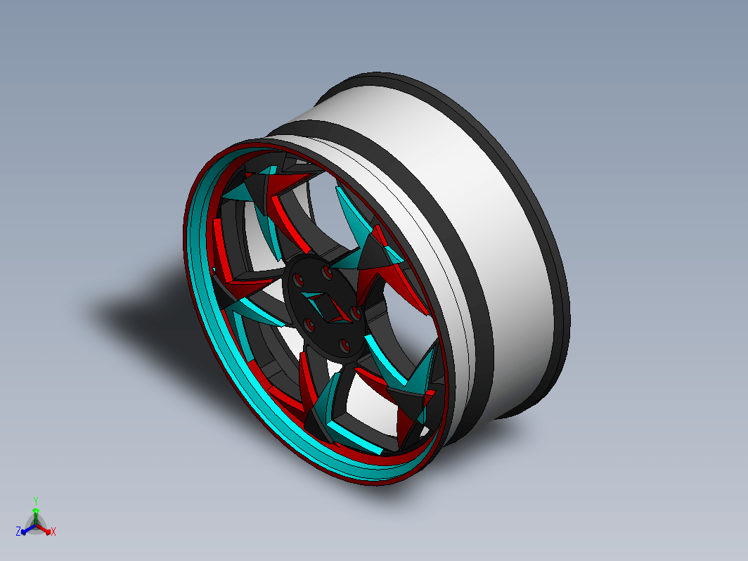 汽车轮毂模型7