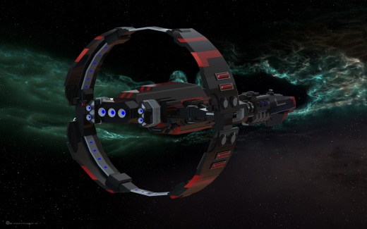 科幻宇宙空间飞船spaceship三维建模图纸 solidworks设计 单个sldprt文件缩略图