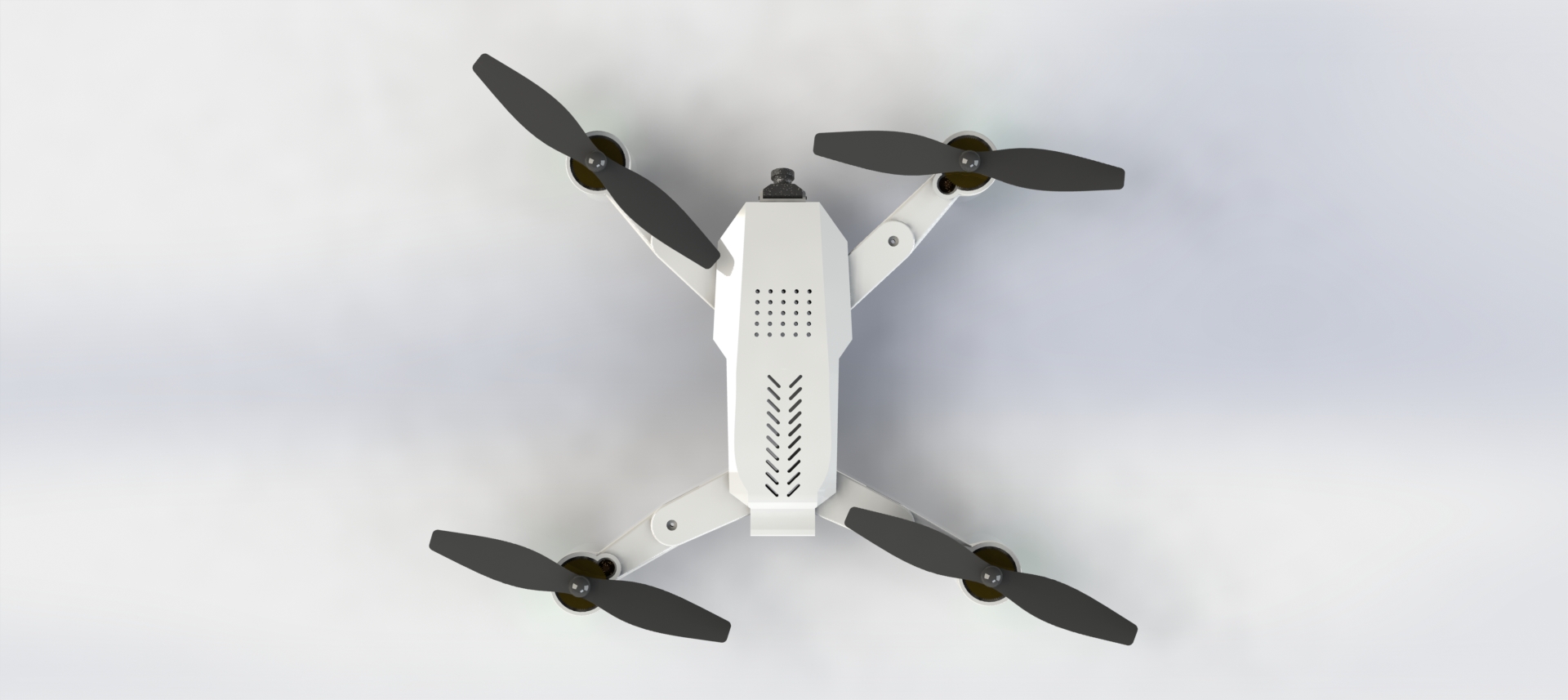 四轴无人机造型 Drone 3D MODELLING