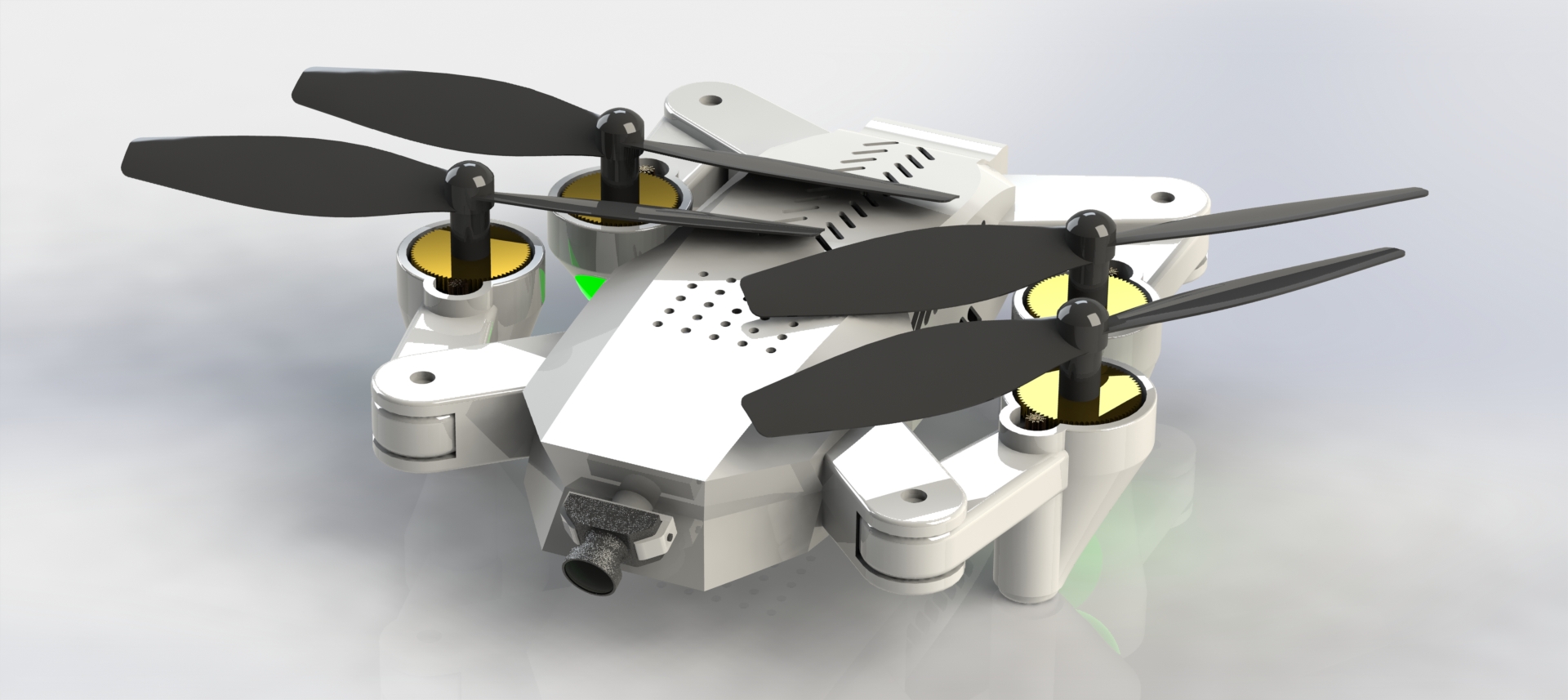 四轴无人机造型 Drone 3D MODELLING