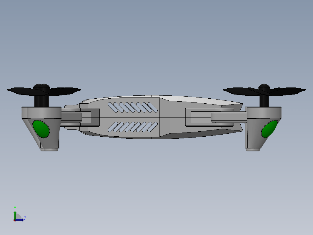 四轴无人机造型 Drone 3D MODELLING