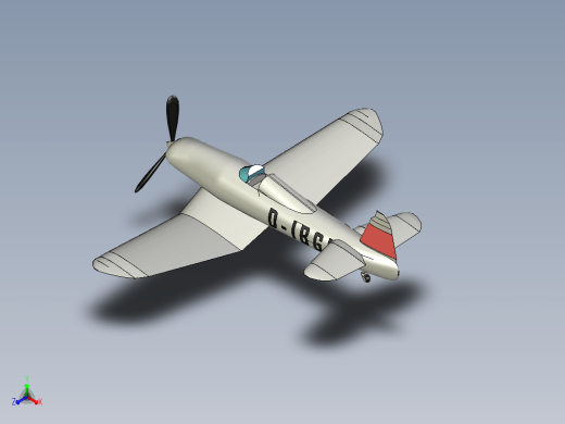 Flugzeugbau Ha 137地面攻击机缩略图