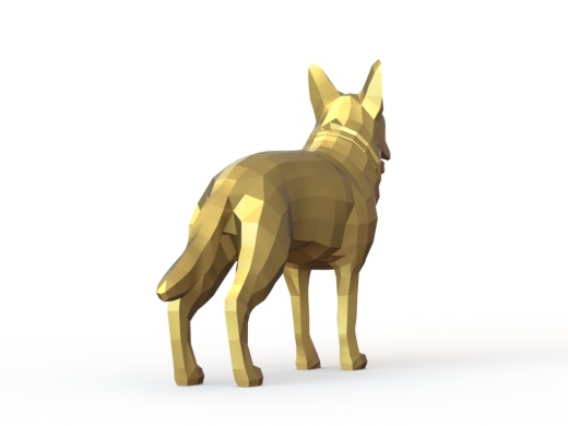 简易德国牧羊犬造型缩略图