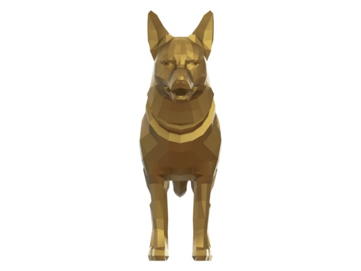 简易德国牧羊犬造型缩略图