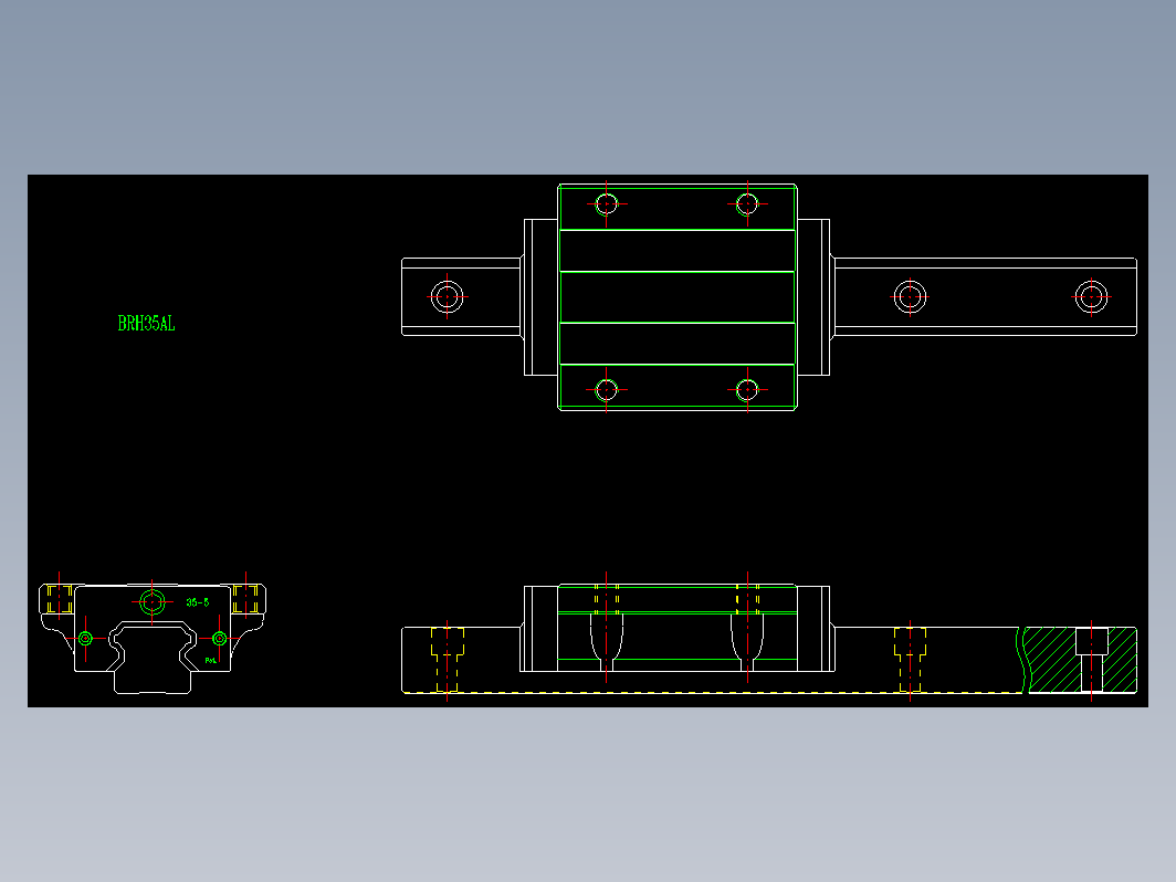 直线导轨BRH35AL