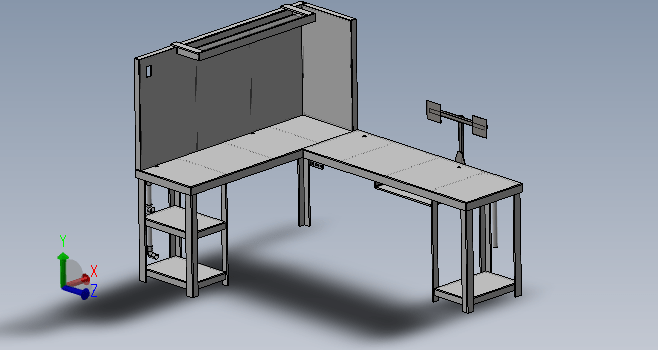 K9795-工作站桌