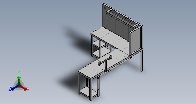 K9795-工作站桌