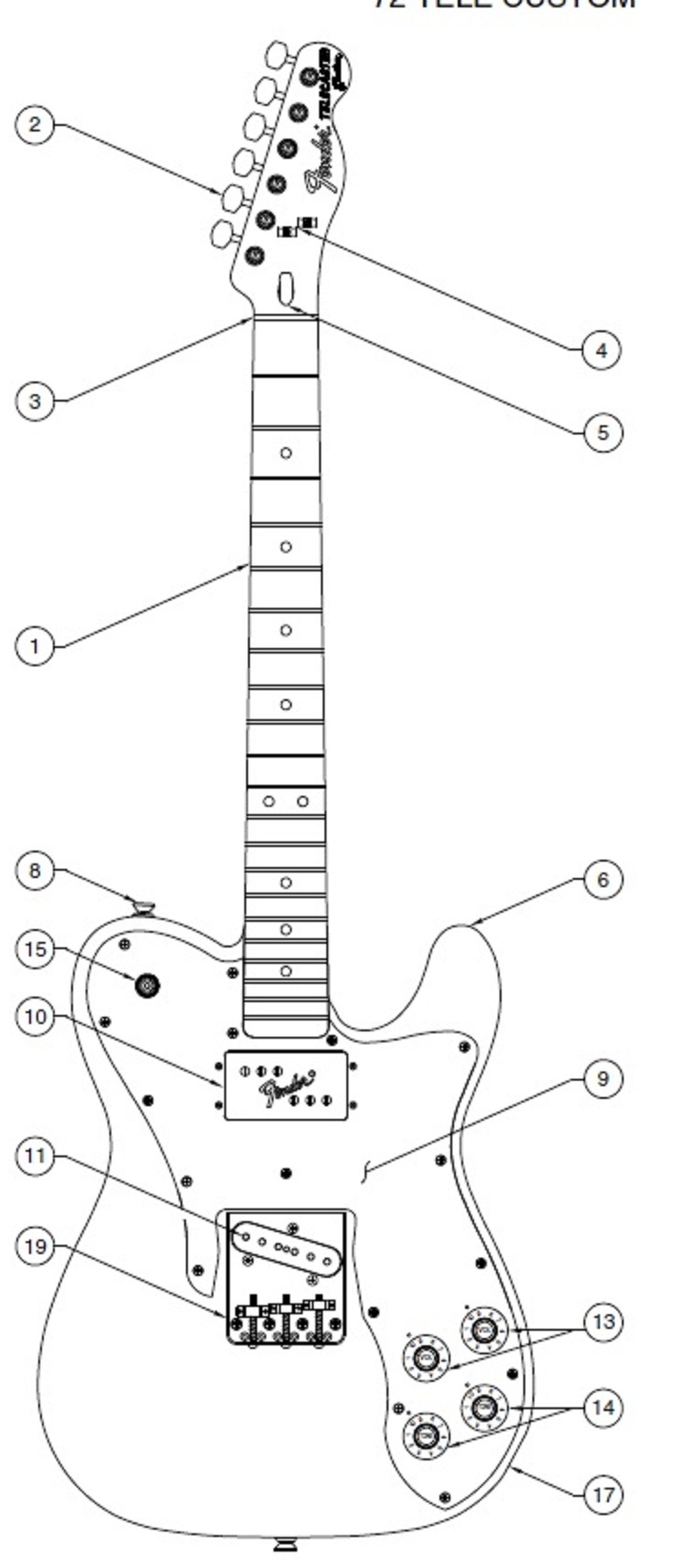 fender-telecaster-电吉他