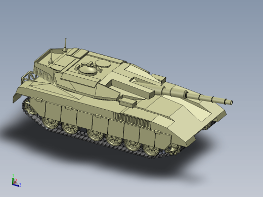 梅卡瓦3主战坦克模型 Merkava 3缩略图