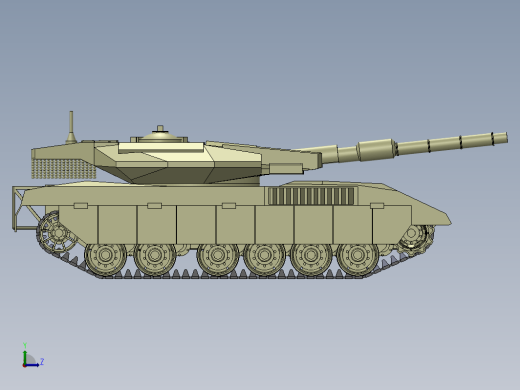 梅卡瓦3主战坦克模型 Merkava 3缩略图