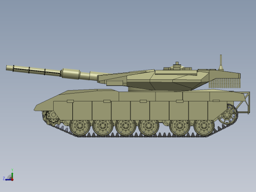梅卡瓦3主战坦克模型 Merkava 3缩略图