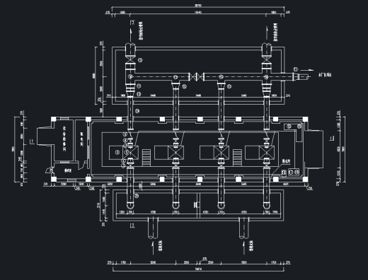 某城市给水工程二级水泵站工艺设计+CAD+说明书缩略图
