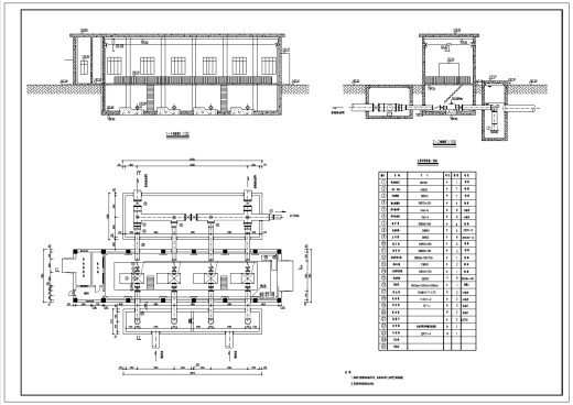 某城市给水工程二级水泵站工艺设计+CAD+说明书缩略图