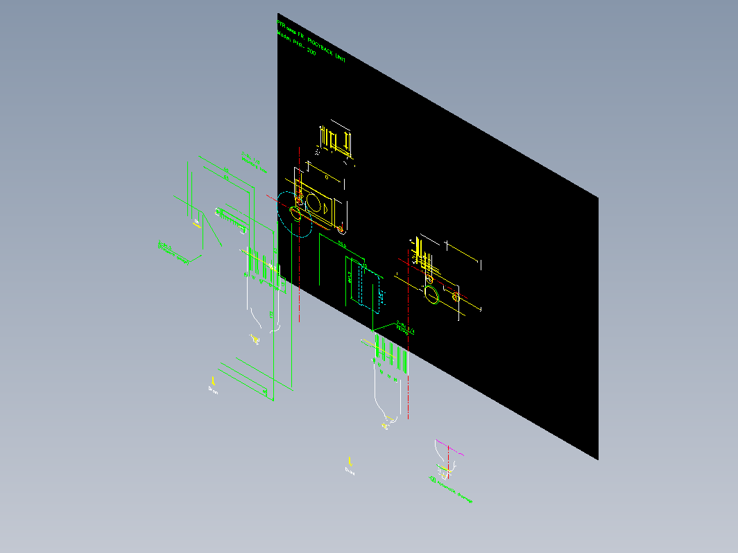 气缸 PFR-200