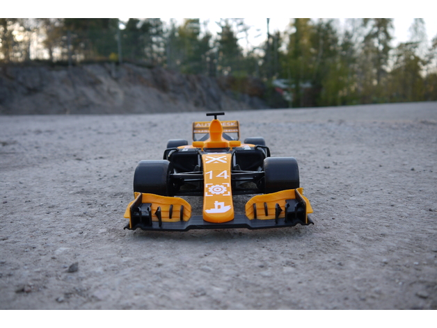 OpenRC F1 2017赛车迷你模型