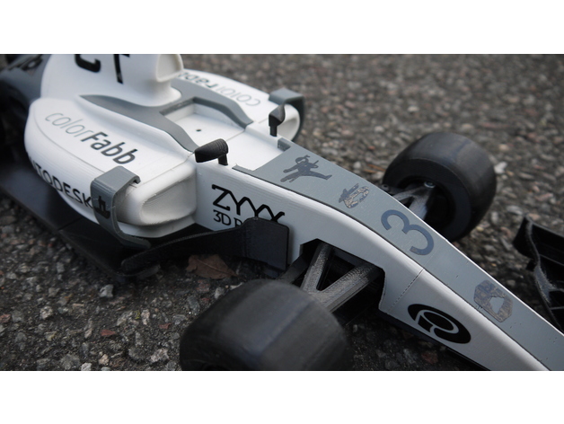 OpenRC F1 2017赛车迷你模型