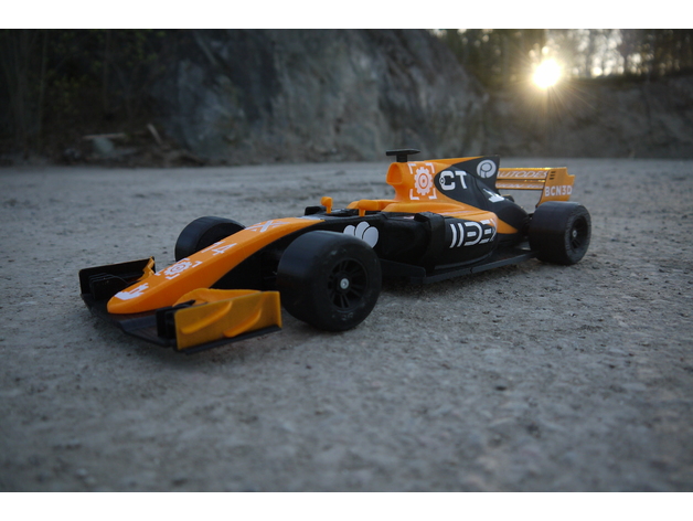 OpenRC F1 2017赛车迷你模型