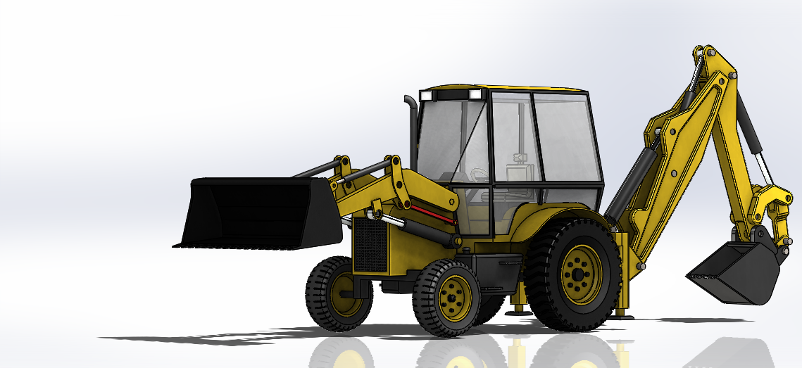 JCB MODEL推土机玩具