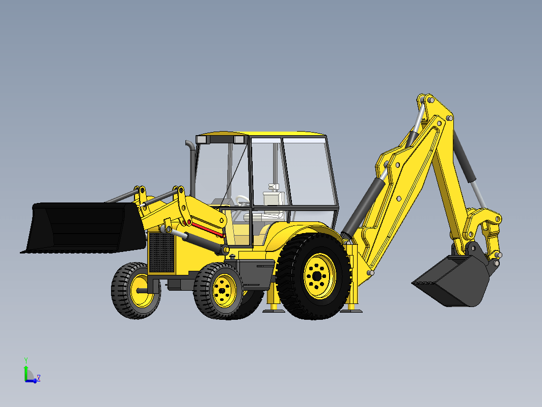 JCB MODEL推土机玩具