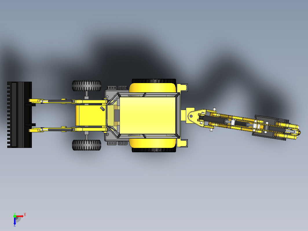 JCB MODEL推土机玩具