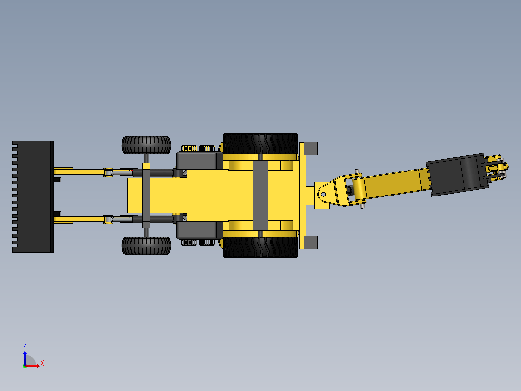 JCB MODEL推土机玩具