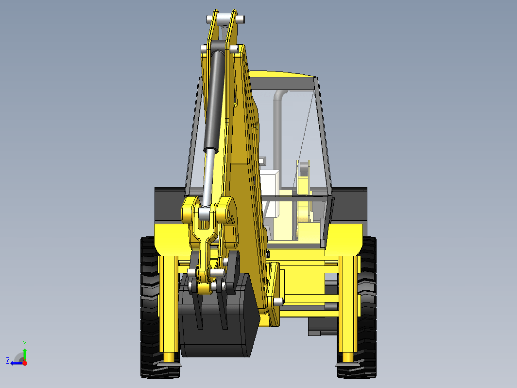 JCB MODEL推土机玩具