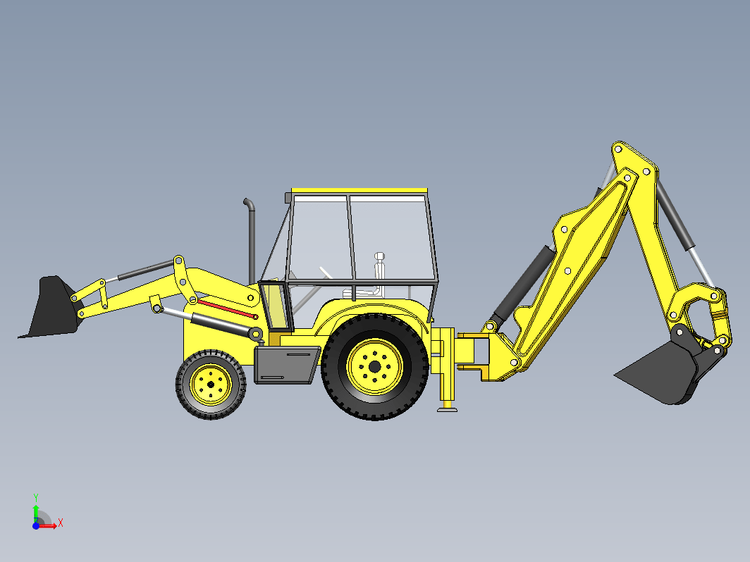 JCB MODEL推土机玩具