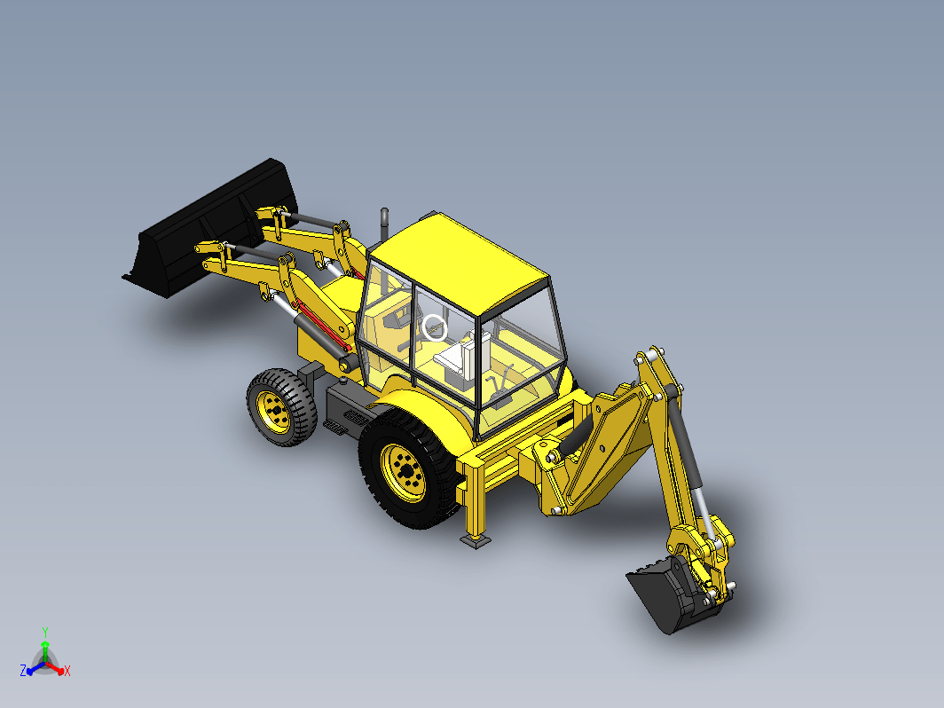 JCB MODEL推土机玩具