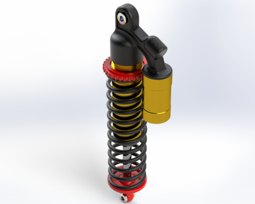 悬架减震器造型 suspension shock absorbers