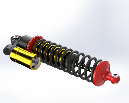 悬架减震器造型 suspension shock absorbers缩略图