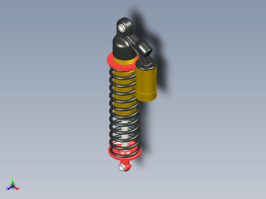 悬架减震器造型 suspension shock absorbers缩略图