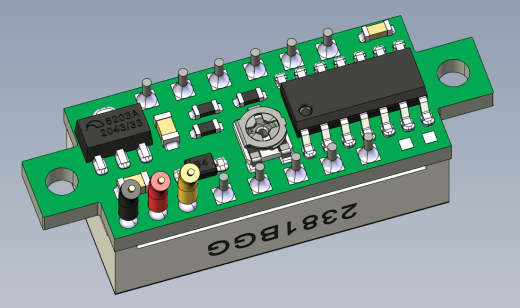 电压表 2,8 英寸显示屏 DC 0V-100V 3 线缩略图