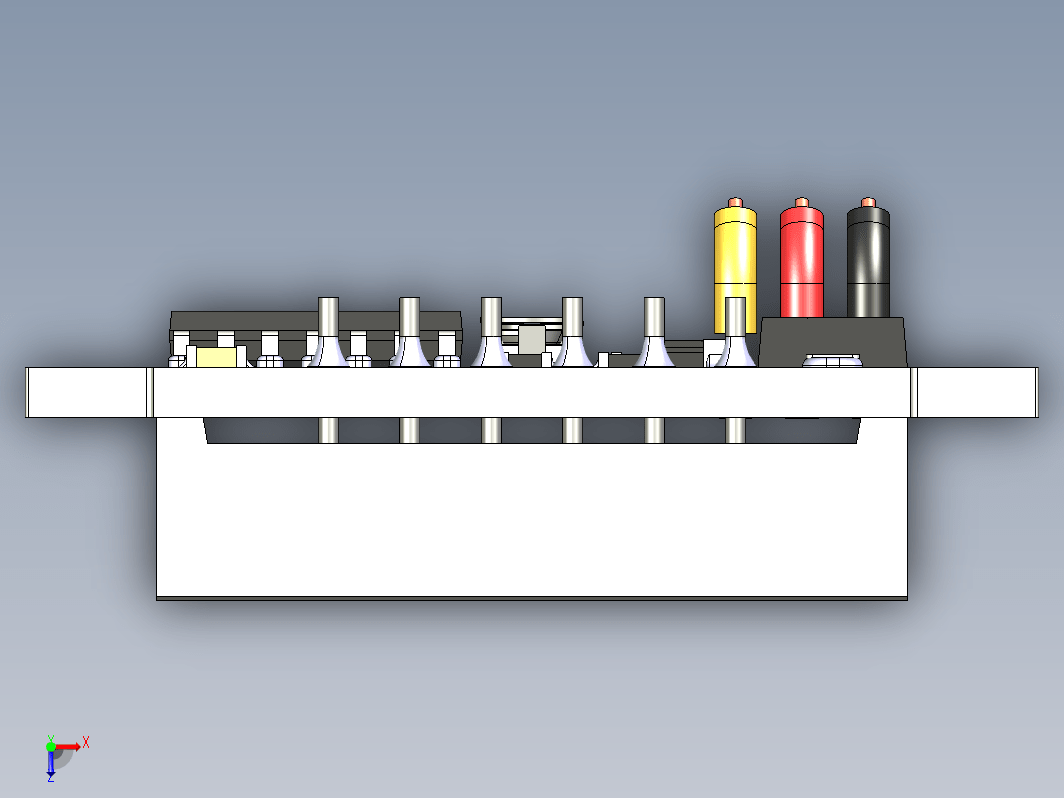 电压表 2,8 英寸显示屏 DC 0V-100V 3 线