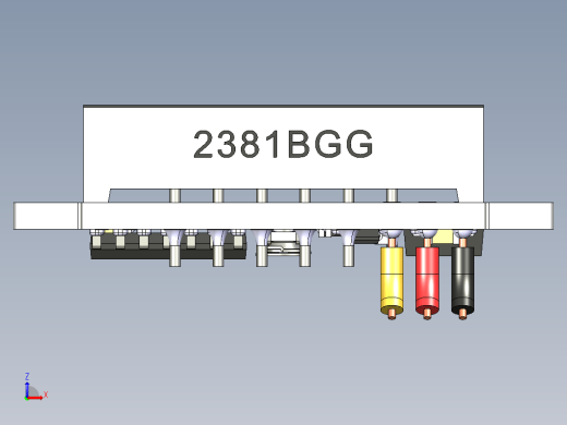 电压表 2,8 英寸显示屏 DC 0V-100V 3 线缩略图