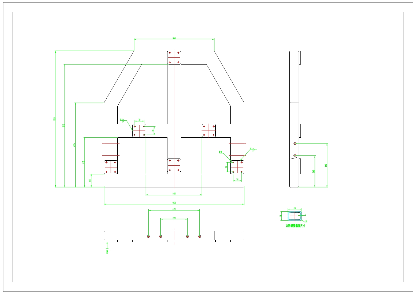 三自由度运动补偿平台的设计和分析+CAD+说明书