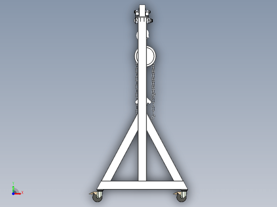 Crane移动小型吊架