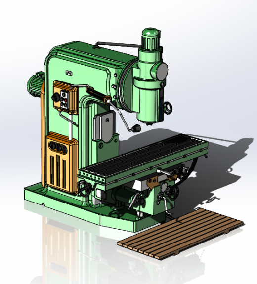 Milling Machine 6M13P铣床缩略图